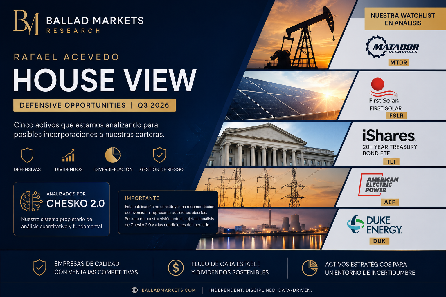 House View: Our Defensive Watchlist